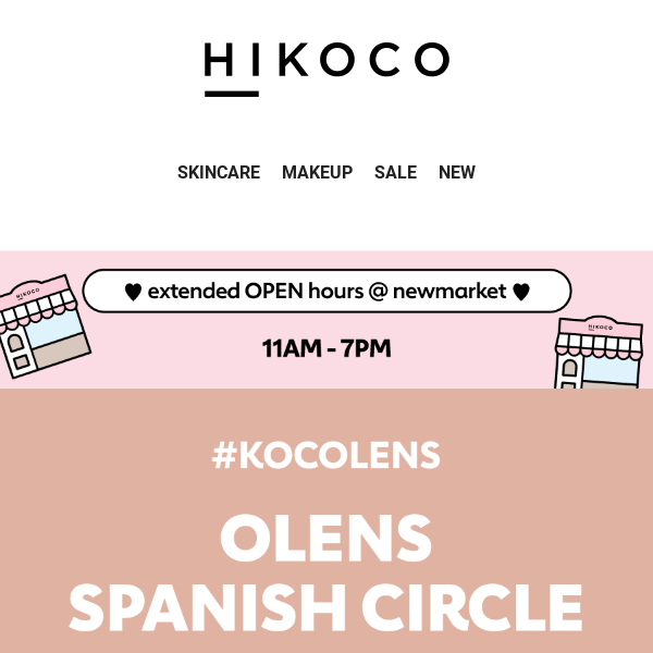 40% OFF ❤️ March KOCOLENS Olens Spanish Circle 👀