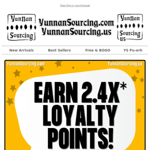 36 Hours Left! 👀 Get Mega Loyalty Points at YunnanSourcing.com & YunnanSourcing.us!