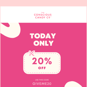 20% OFF EVERYTHING!