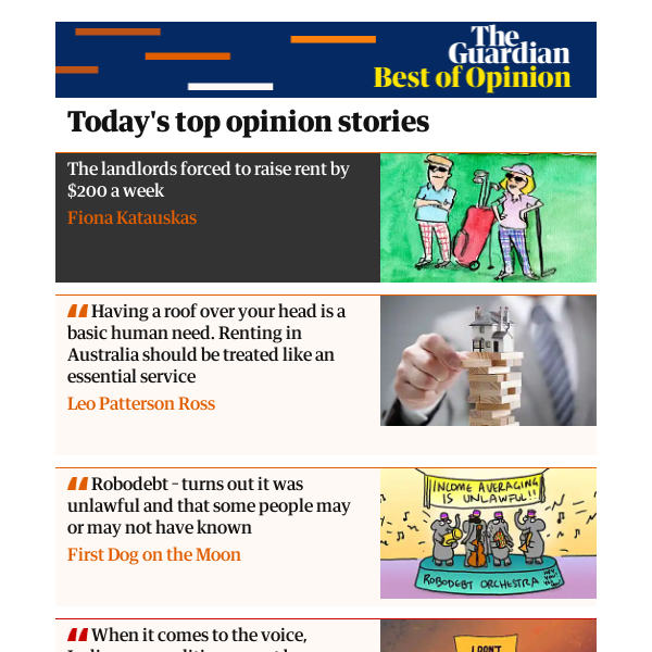 The best of Guardian Opinion Australia