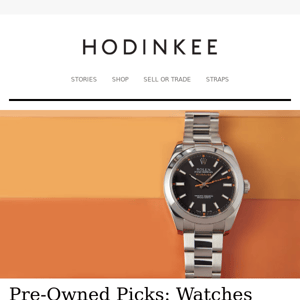 Pre-Owned Picks: Watches Born From Watches & Wonders