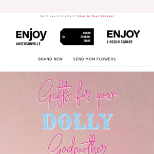 Gifts For Your Dolly Godmother