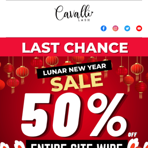 🏮LAST CHANCE🏮  Happy Lunar New Year! Extra 50% OFF 🧧🐰