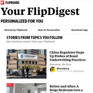 What's new on Flipboard: Stories from Business, Lifestyle, U.S. Politics and more