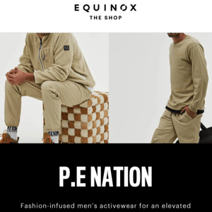 P.E Nation for Men, Now Available at Equinox | The Shop.