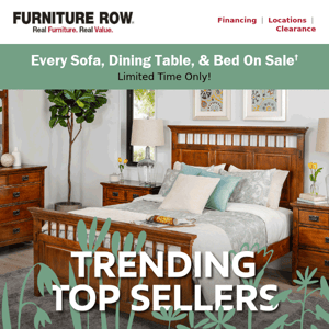 Trending now at Furniture Row!