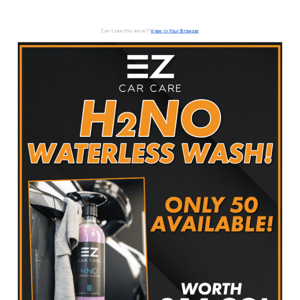 🤯 WATERLESS WASH, ONLY £4.99!