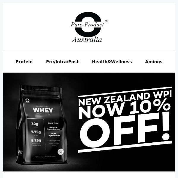 🏋️‍♂️ Unleash Your Inner Beast with 10% Off Whey Protein Isolate! 🏋️‍♀️