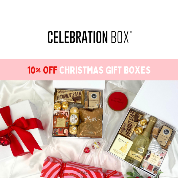 FLASH SALE: 10% Off Xmas Gift Boxes 🎄✨