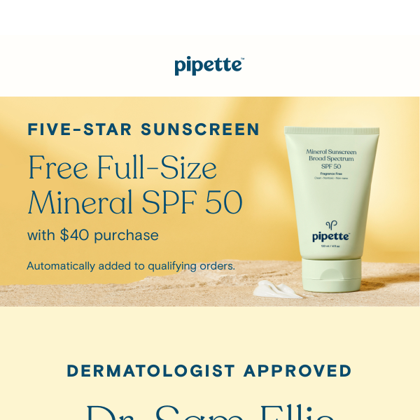 This dermatologist trusts our SPF