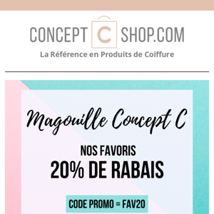 20% de rabais sur 5 de nos produits favoris!