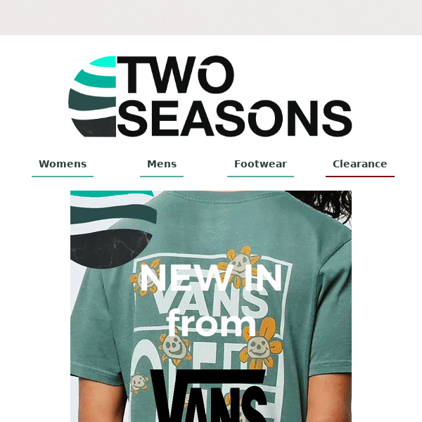 New In  from Vans! || Vans @ Two Seasons
