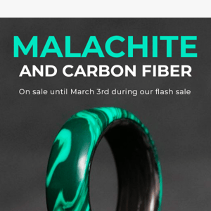 Malachite and Carbon Fiber