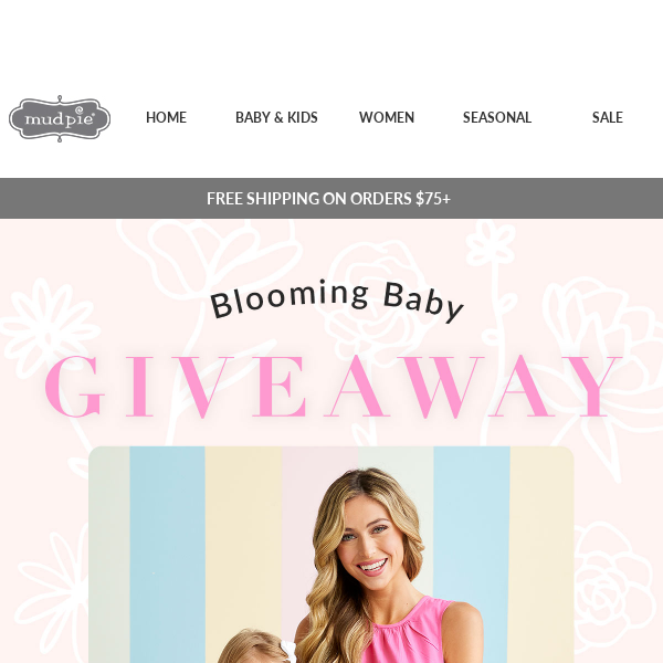 Enter our Blooming Baby Giveaway!