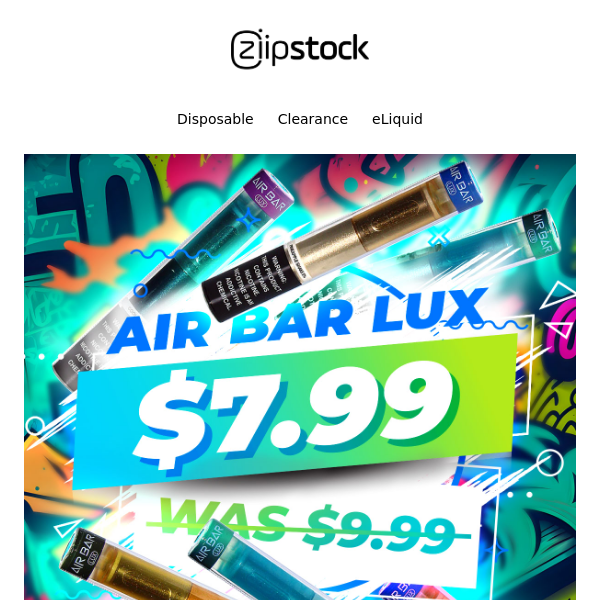 🎉Vape Sale! Air Bar LUX for $7.99