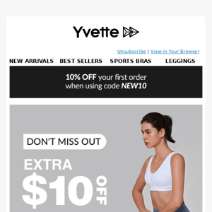 Get Free Shipping on all orders! - Yvette Sports