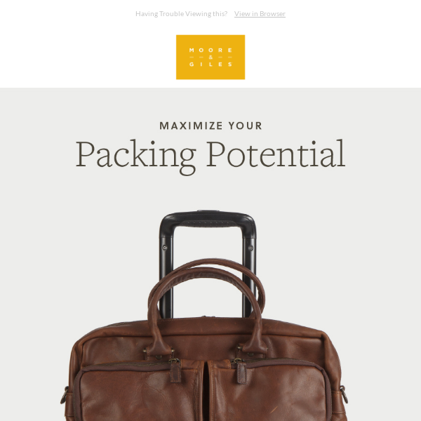 Baggage Claim – Explore Our Bags & Travel Kits