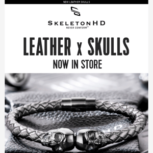 Leather x Skulls