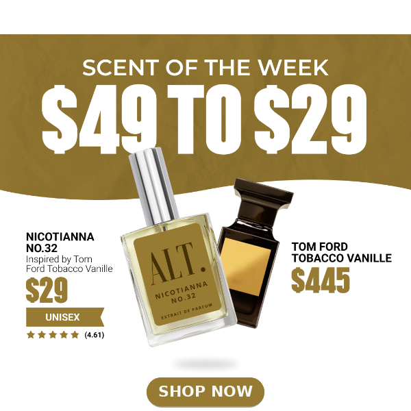 TOM FORD Tobacco Vanille for only $29?!