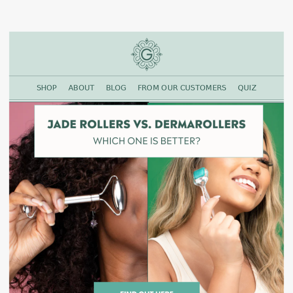 Are Jade Rollers Better Than Dermarollers?😏🤷‍♀️