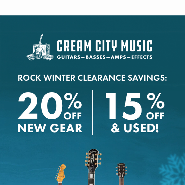 Time Is Running Out For Winter Clearance Savings!