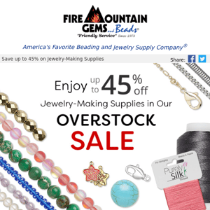 Huge Overstock Sale! BEADS, Findings, Gemstones and More