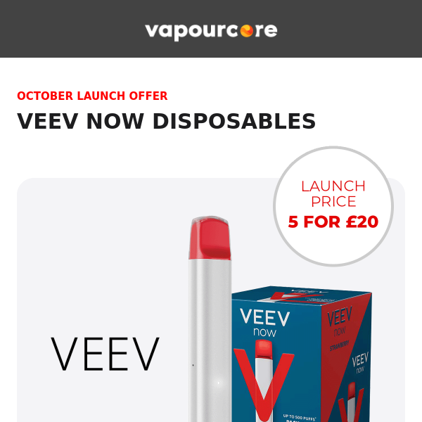 October Offers, VEEV Launch + Price Drops