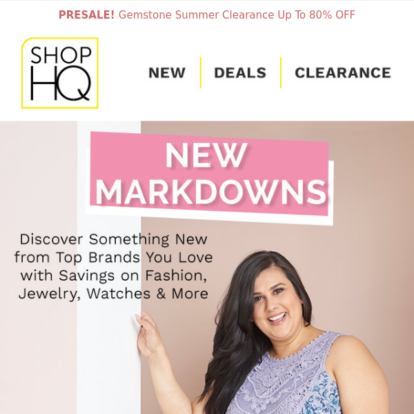 New Markdowns! Up to 70% OFF Top Brands