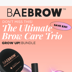 Don't Miss This! Save $30 With This Brow Care Kit 🥰