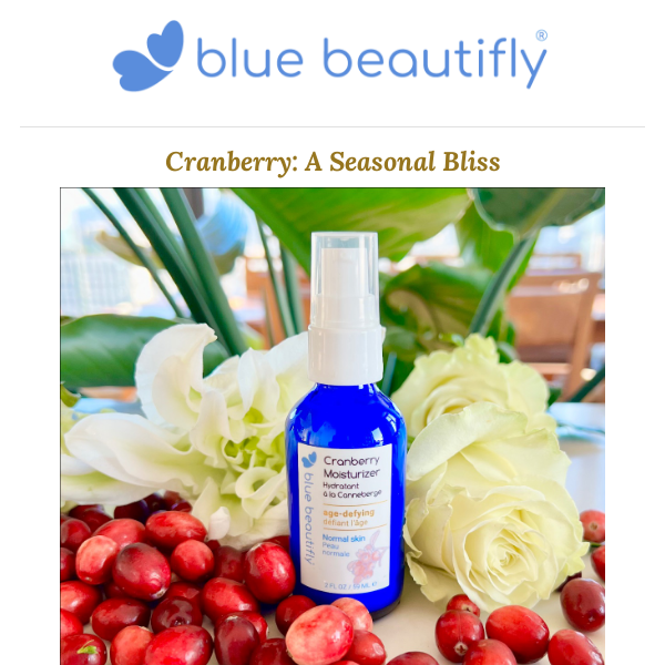 Cranberry: A Seasonal Bliss