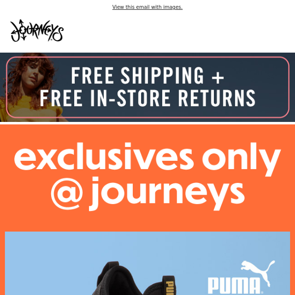PUMA you can only get @ Journeys 🤫