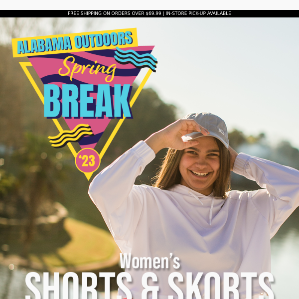 Shorts & Skorts | A Spring Break Essential