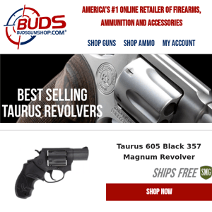 Best Selling Taurus Revolvers