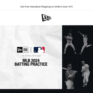 Wear what the pros wear with the 2024 MLB Batting Practice Collection