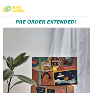 Pre Order Extended! 🎅🏼