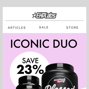 Get 23% OFF our Iconic Duo 👯‍♀️