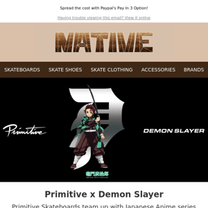 Primitive x Demon Slayer | In Stock Now!