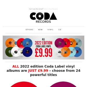 EARLY BLACK FRIDAY OFFER 🚨 Colour Vinyl SALE