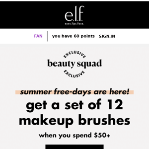 Don’t *brush* aside this free gift 🤩