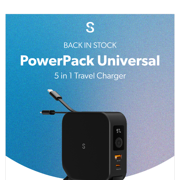 PowerPack Universal Is Back In Stock 🙌