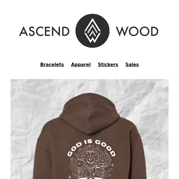 NEW God is Good Hoodie! 😆🔅