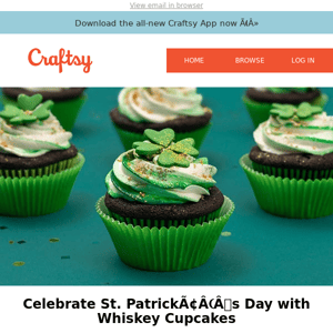 These St. Patrick’s Day Cupcakes Are Made with Beer