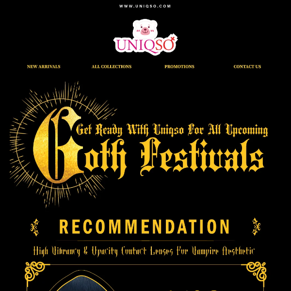 Get Ready For All Upcoming Goth Festival ✨