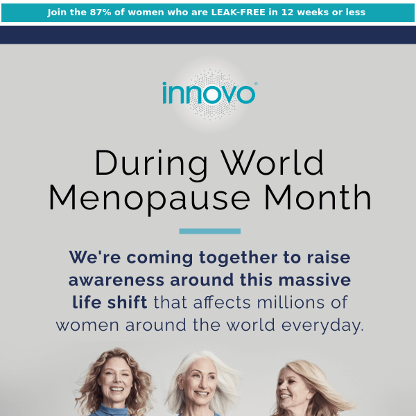 It's World Menopause Month!