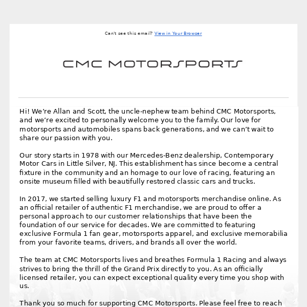The CMC Motorsports Story