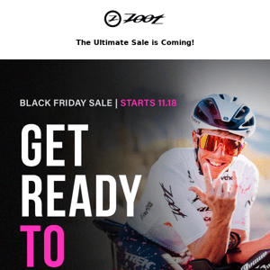 The Zoot Black Friday sale is coming