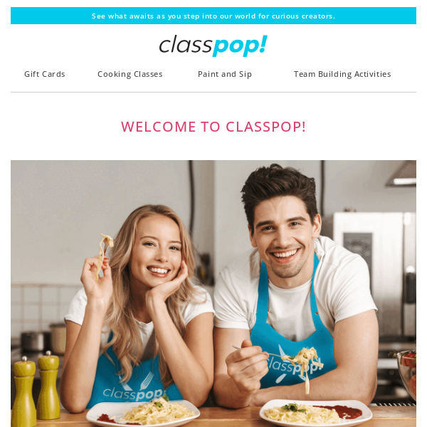 Welcome to the Classpop! Community