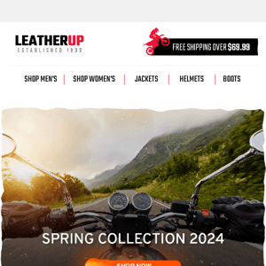 Up to 40% Off Chaps for Spring Riding 🏍️