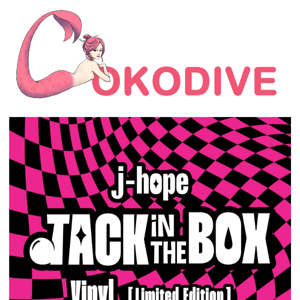 PRE-ORDER J-Hope 'JACK IN THE BOX' Vinyl Limited Edition!