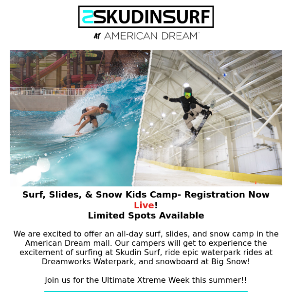 Unleash Your Inner Surfer: New Open Sessions, Kids Camp, and More Now Available